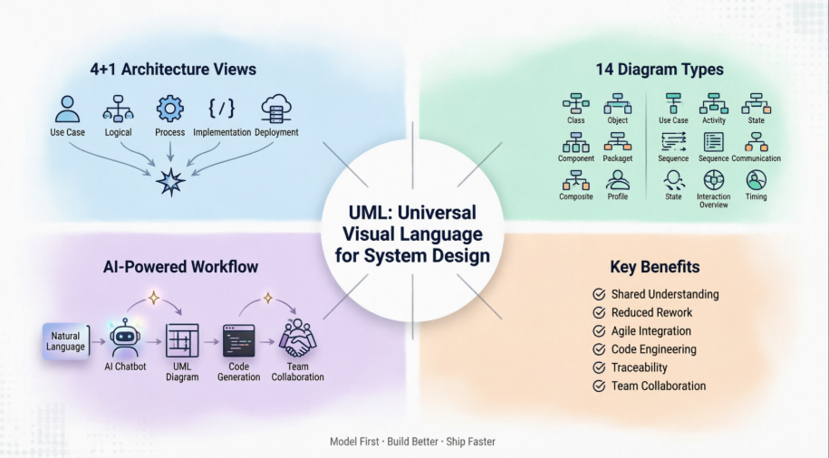 一位实践者对可视化建模与UML工具Visual Paradigm的坦诚评测