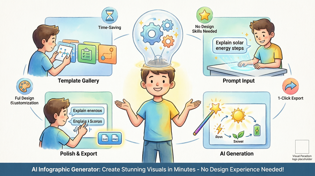 Generador de infografías con IA: La guía definitiva para principiantes sobre cómo crear visualizaciones impresionantes