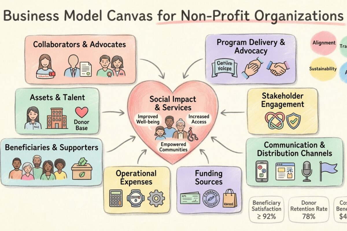 Guía del Modelo de Negocio Canvas: Aplicación del BMC a Organizaciones Sin Fines de Lucro