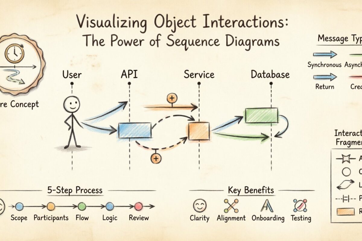 Visualización de interacciones entre objetos: el poder de los diagramas de secuencia