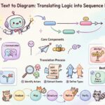 Del texto al diagrama: Traduciendo la lógica a flujos de secuencia