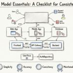 Elementos esenciales del modelo C4: una lista de verificación para la consistencia