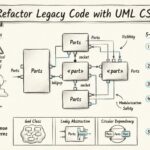 Refactorización de código heredado con la ayuda de diagramas de estructura compuesta UML