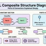 Entendiendo puertos y conectores mediante diagramas de estructura compuesta de UML