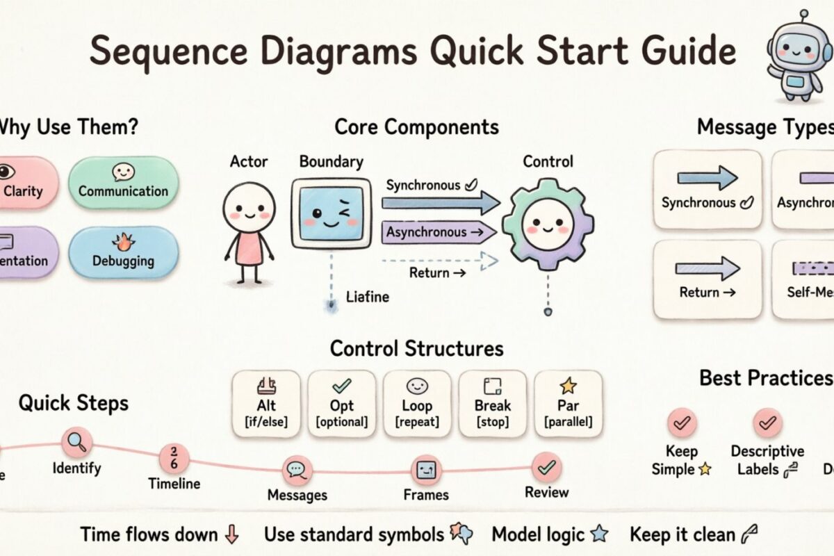 Guide de démarrage rapide aux diagrammes de séquence pour les nouveaux développeurs