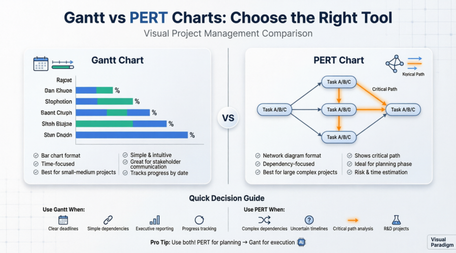 Maîtriser la visualisation des projets : un guide complet sur les diagrammes de Gantt et de PERT dans la gestion de projet moderne