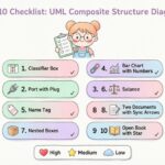 10 points essentiels à vérifier avant de finaliser votre diagramme de structure composite UML