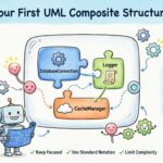 Un guide complet : création de votre premier diagramme de structure composite UML