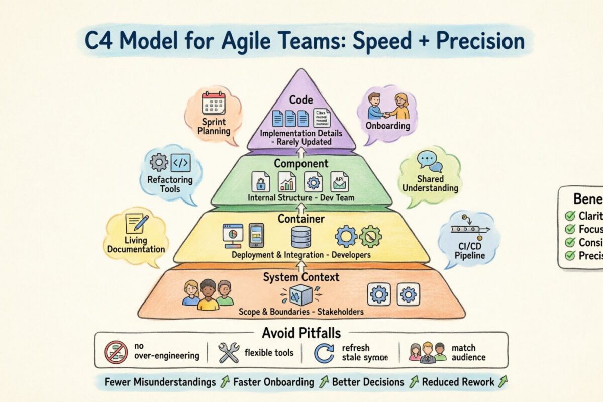 Model C4 untuk Tim Agile: Kecepatan dan Presisi