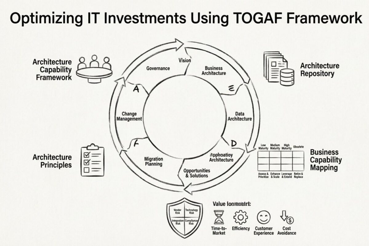 Mengoptimalkan Investasi TI Menggunakan Teknik Kerangka Kerja TOGAF