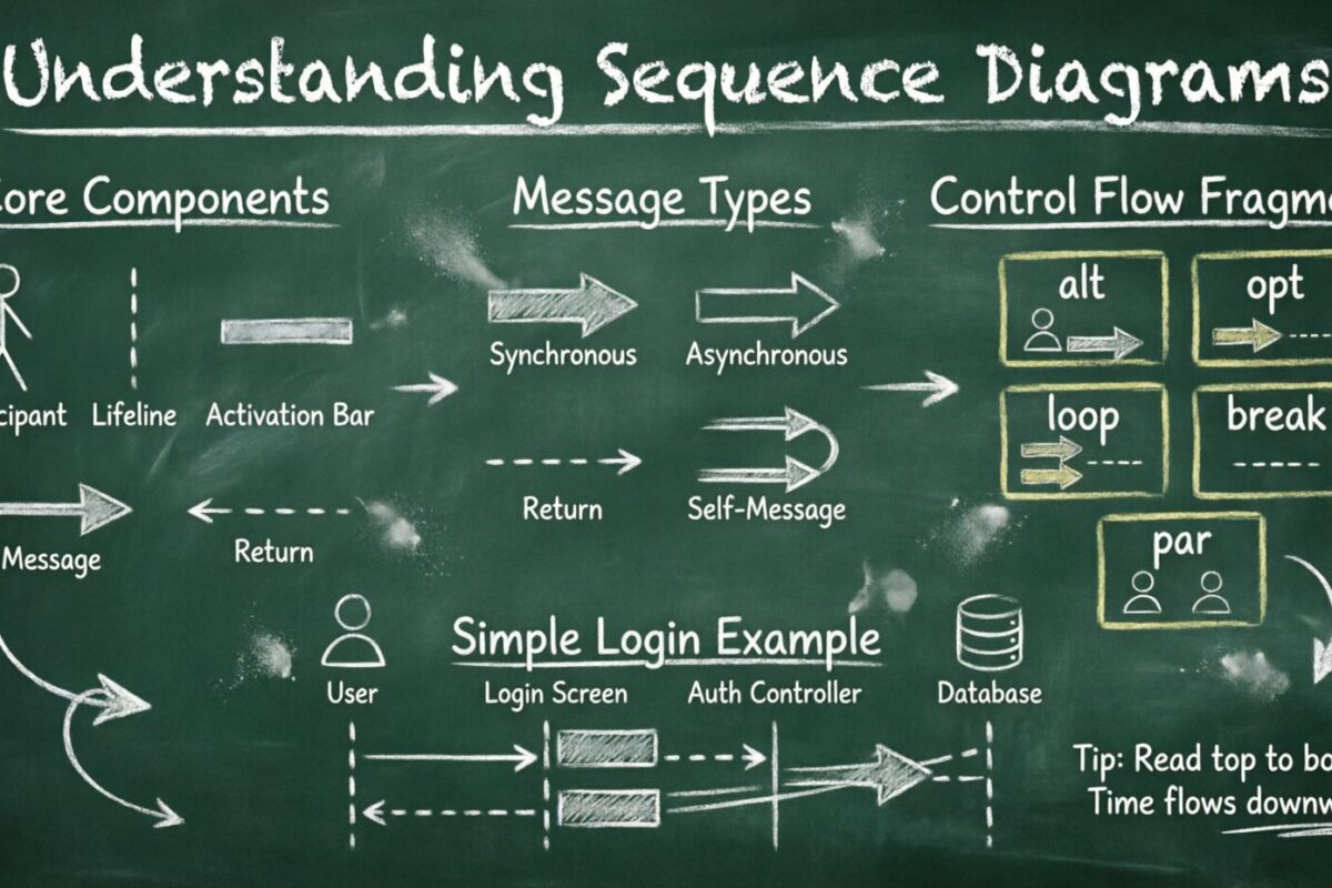 अनुक्रम आरेखों को समझना: छात्रों के लिए एक पूर्ण गाइड अनुक्रम आरेखों को समझना: छात्रों के लिए एक पूर्ण गाइड