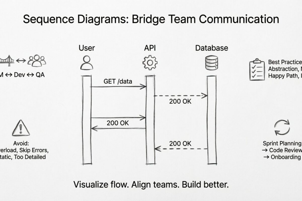 अनुक्रम आरेख टीमों के लिए एक संचार उपकरण के रूप में अनुक्रम आरेख टीमों के लिए एक संचार उपकरण के रूप में