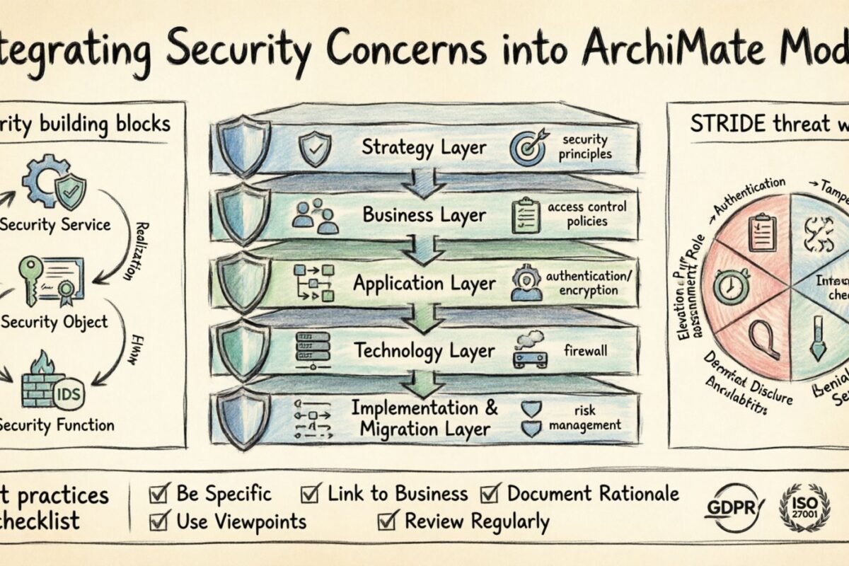 ArchiMateモデルへのセキュリティ懸念の統合