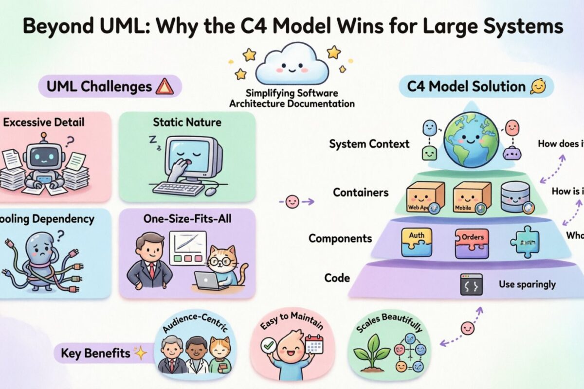 UMLを超えて：大規模システムにおいてC4モデルが優れる理由