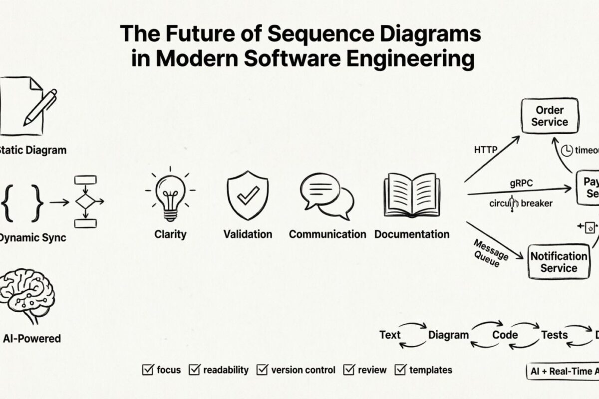 現代のソフトウェア工学におけるシーケンス図の未来