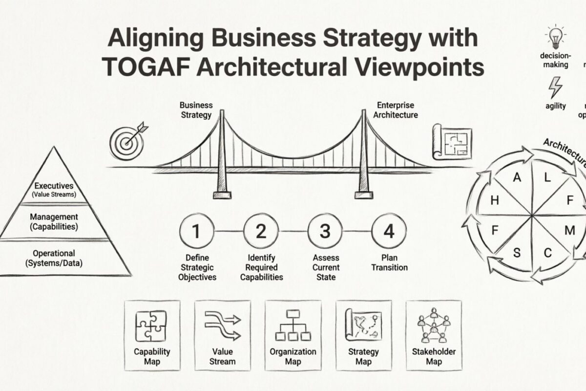 TOGAFアーキテクチャビューイングとビジネス戦略の整合