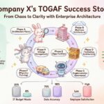 現実世界の事例研究：企業XがTOGAFを活用して拡大した方法