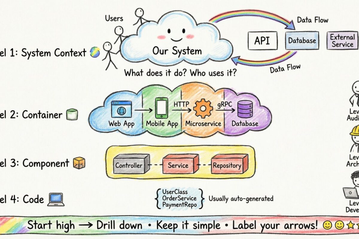Model C4: Uproszczenie złożoności dla wszystkich stakeholderów