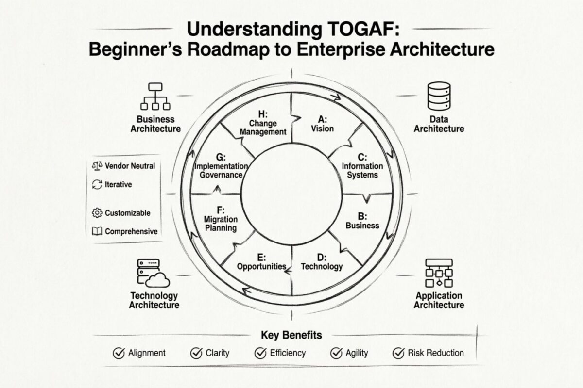 Entendendo o TOGAF: Um Guia para Iniciantes em Arquitetura Empresarial