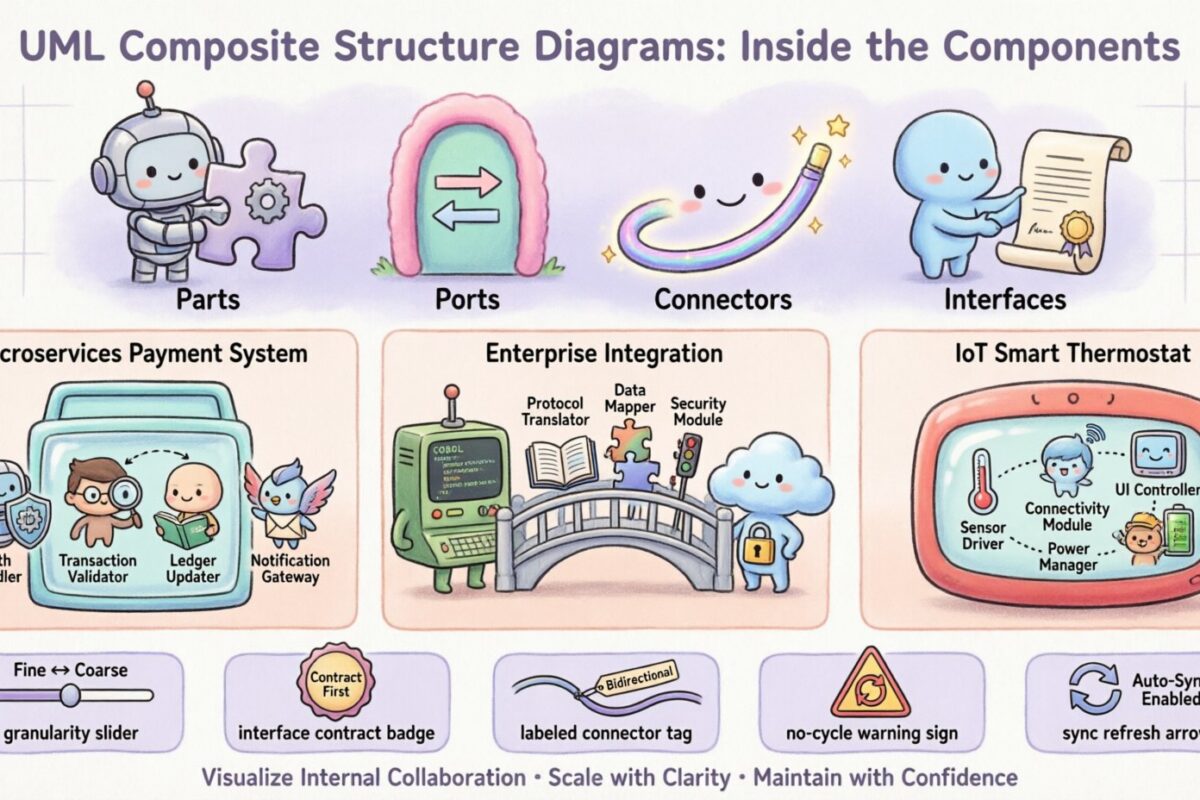 Estudo de Caso: Como Sistemas do Mundo Real Usam Diagramas de Estrutura Composta UML