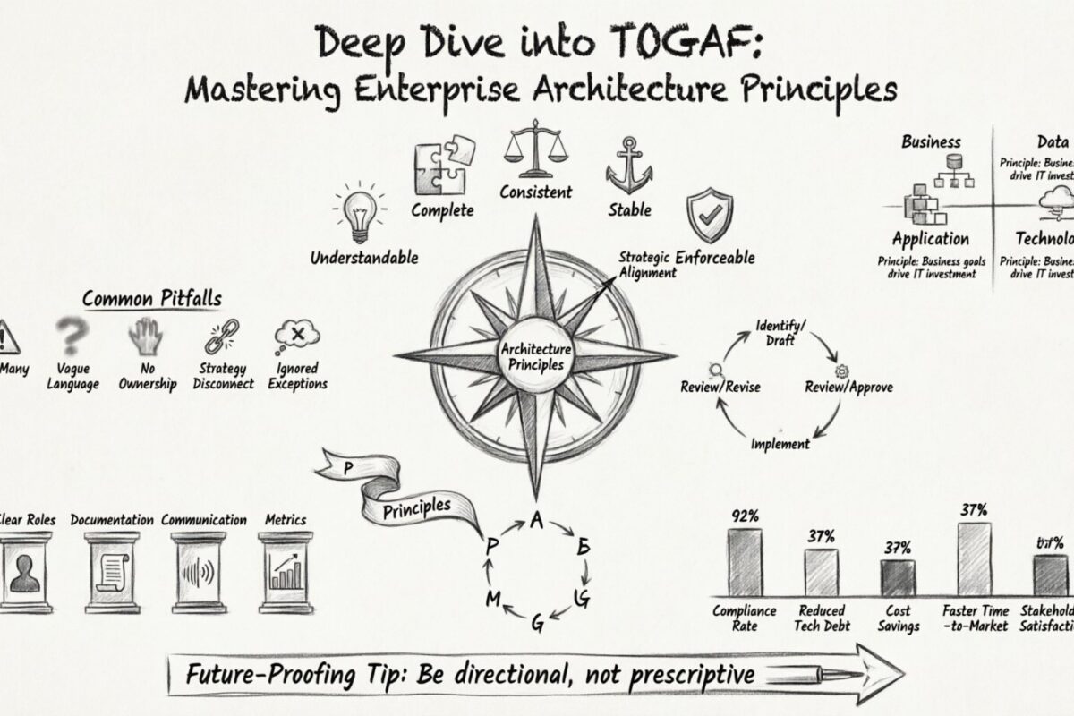 深入探討 TOGAF：掌握企業架構原則
