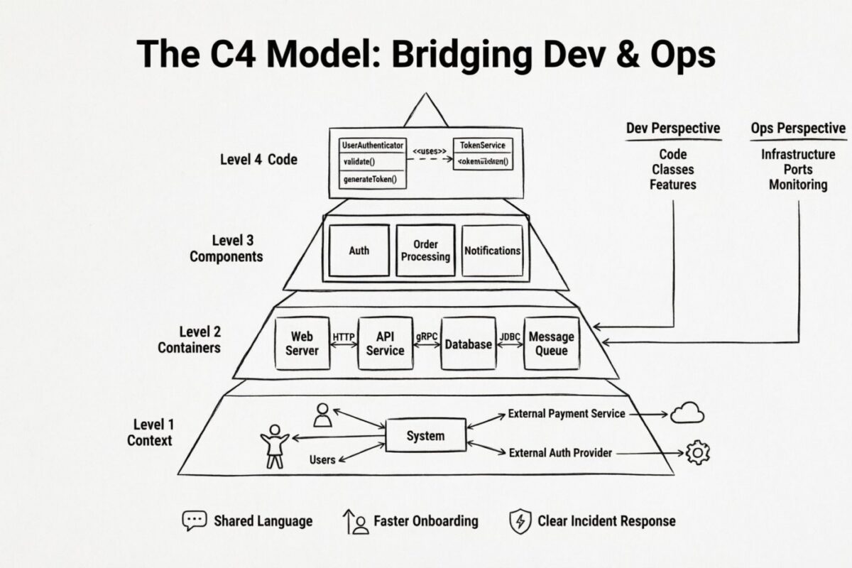 Mô hình C4: Cầu nối khoảng cách giữa Dev và Ops