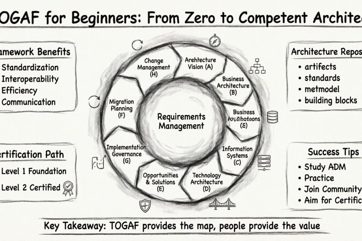 TOGAF cho người mới bắt đầu: Từ không biết gì đến kiến trúc sư chuyên nghiệp