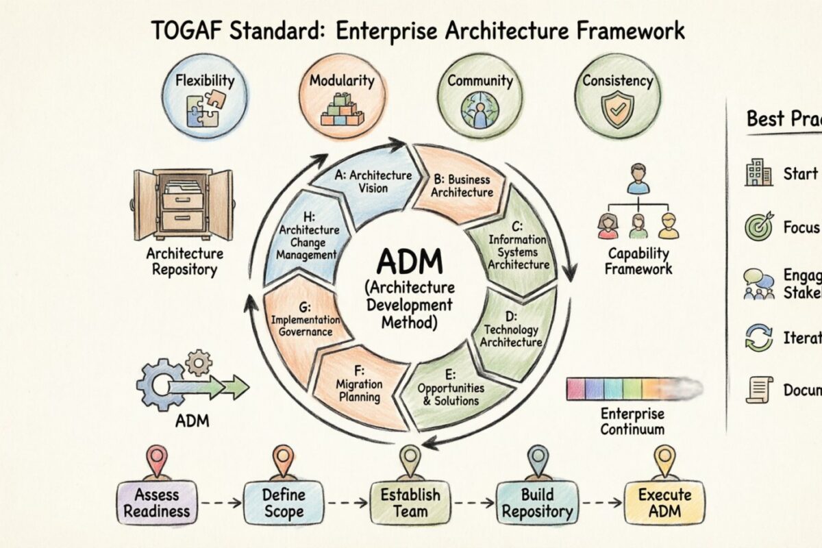 Hướng dẫn toàn diện về Chuẩn TOGAF