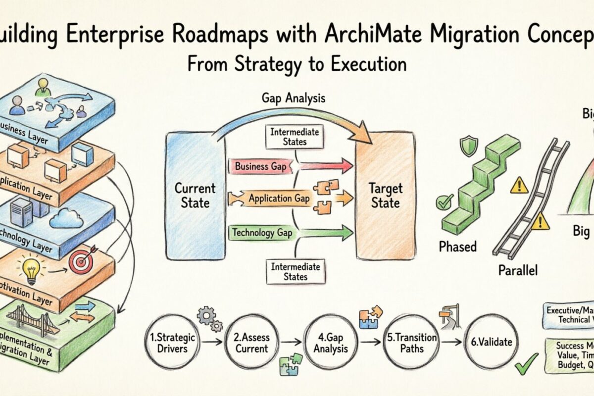 Building Enterprise Roadmaps with ArchiMate Migration Concepts Building Enterprise Roadmaps with ArchiMate Migration Concepts