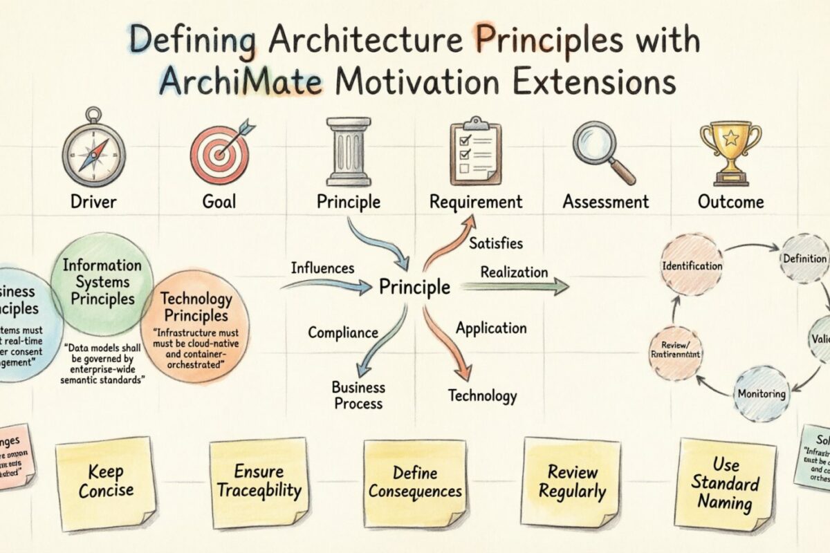 Defining Architecture Principles with ArchiMate Motivation Extensions