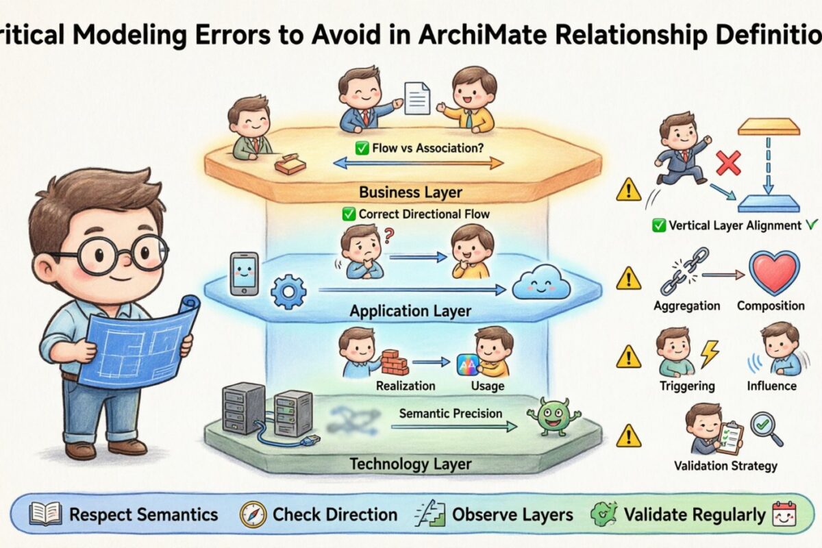 Critical Modeling Errors to Avoid in ArchiMate Relationship Definitions Critical Modeling Errors to Avoid in ArchiMate Relationship Definitions