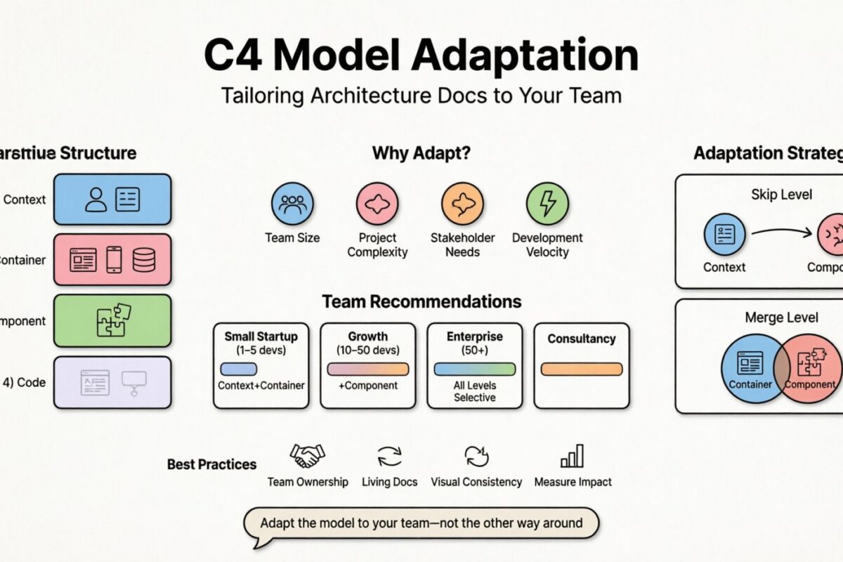 C4 Model Adaptation: Tailoring to Your Team’s Needs C4 Model Adaptation: Tailoring to Your Team’s Needs