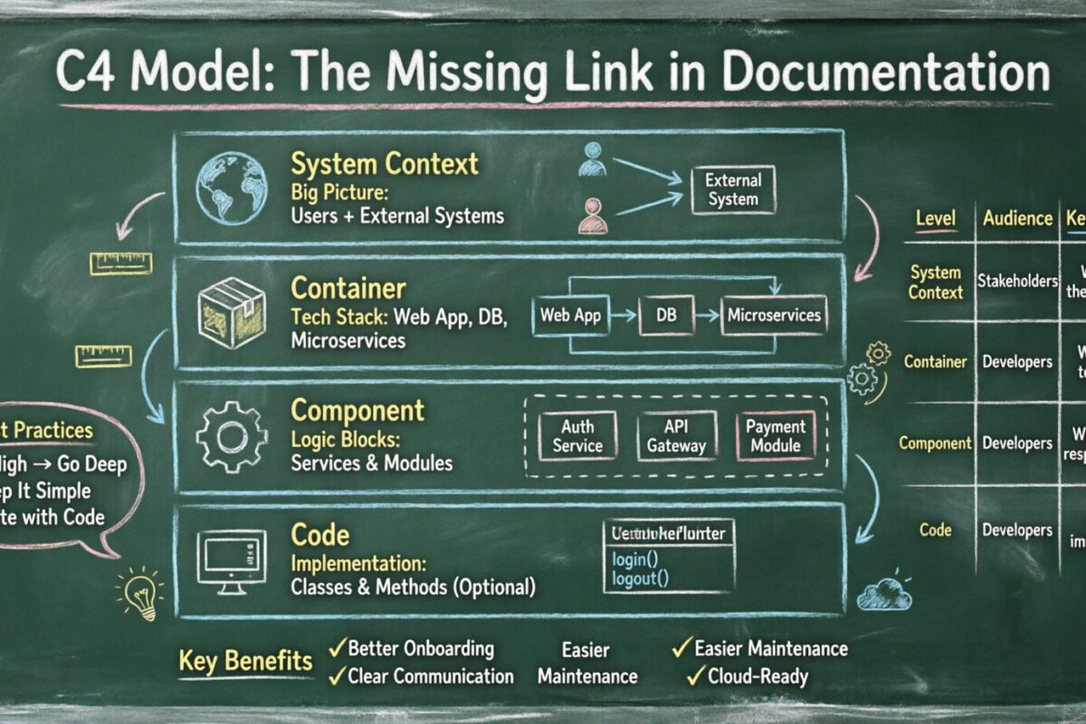 C4 Model: The Missing Link in Your Documentation Chain C4 Model: The Missing Link in Your Documentation Chain