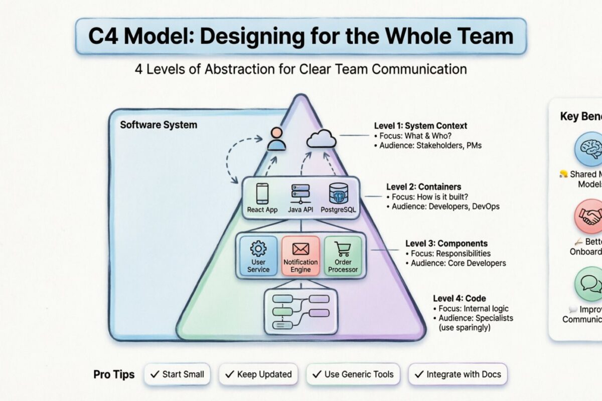 C4 Model: Designing for the Whole Team C4 Model: Designing for the Whole Team