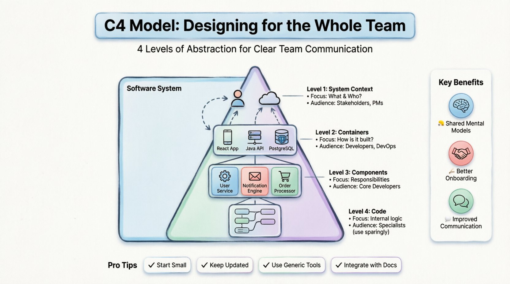 The Complete Guide to C4 Model Software Architecture: Fostering Team Collaboration Through Structured Abstraction