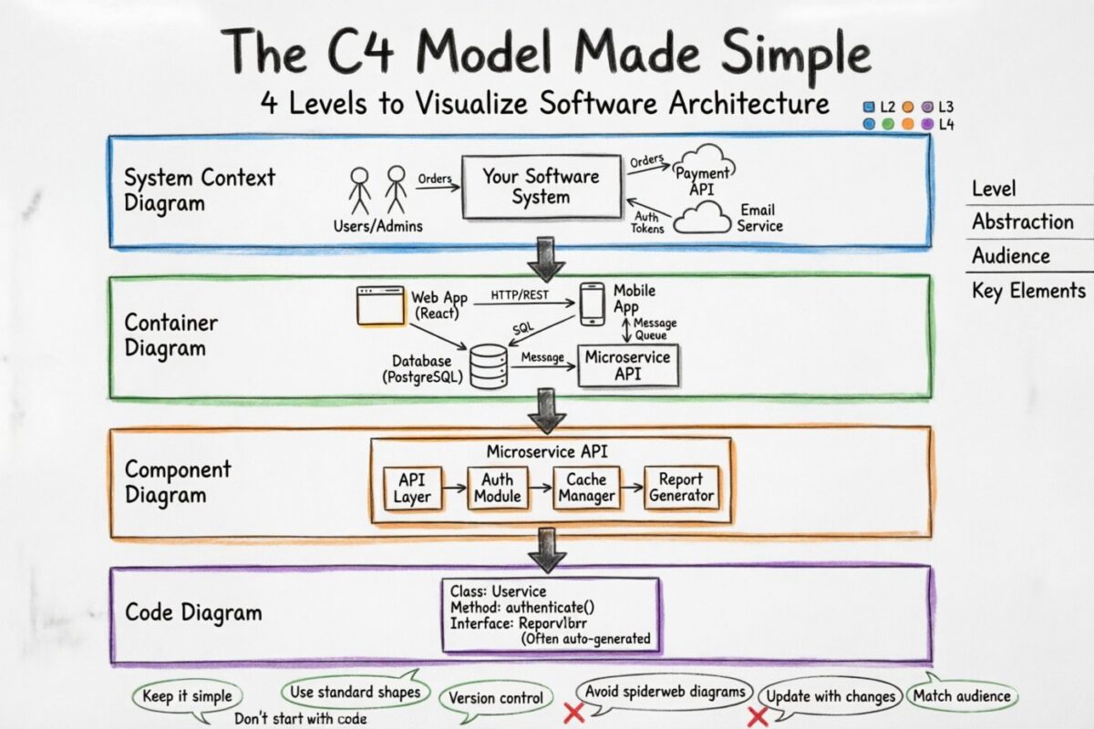 The C4 Model Made Simple: A Step-by-Step Introduction