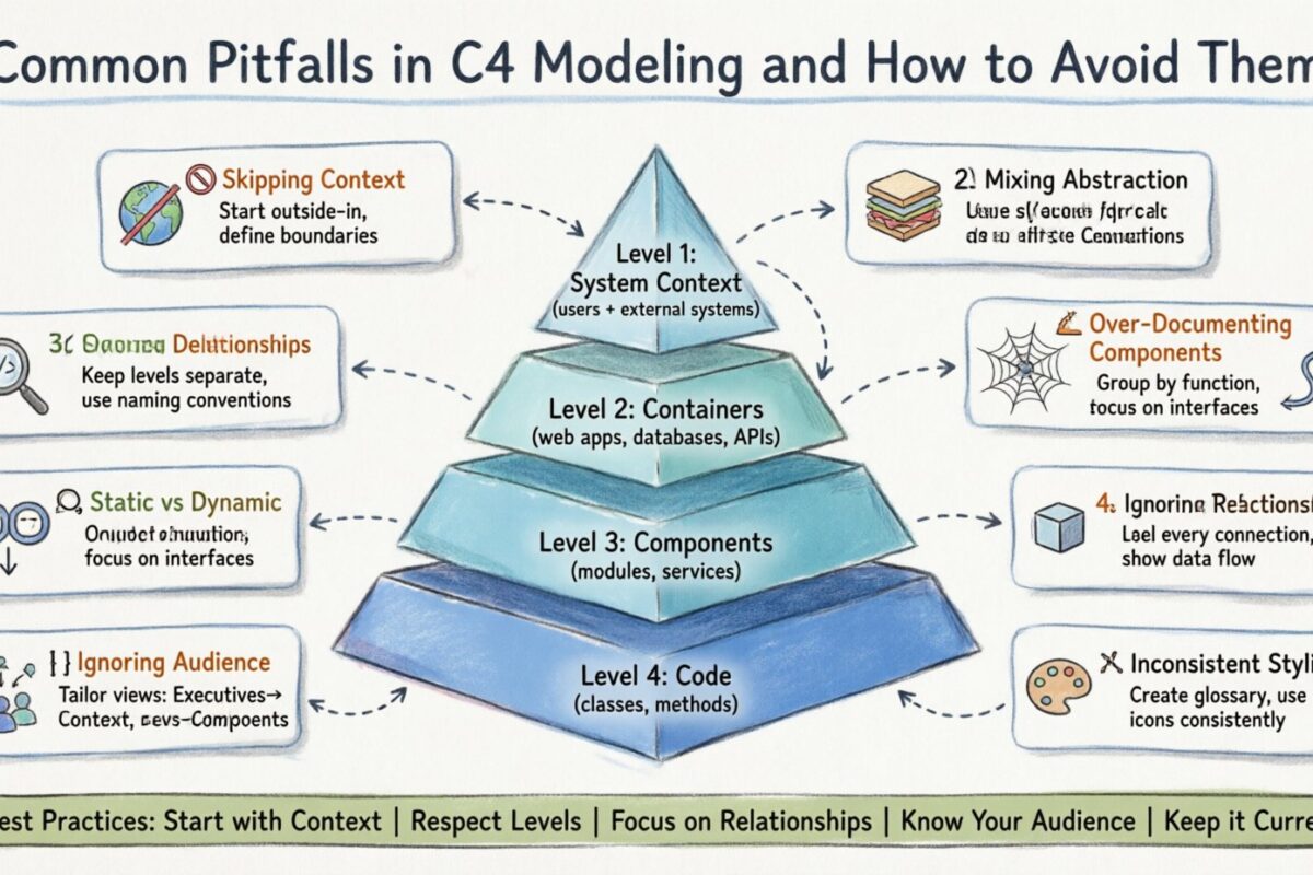 Common Pitfalls in C4 Modeling and How to Avoid Them Common Pitfalls in C4 Modeling and How to Avoid Them