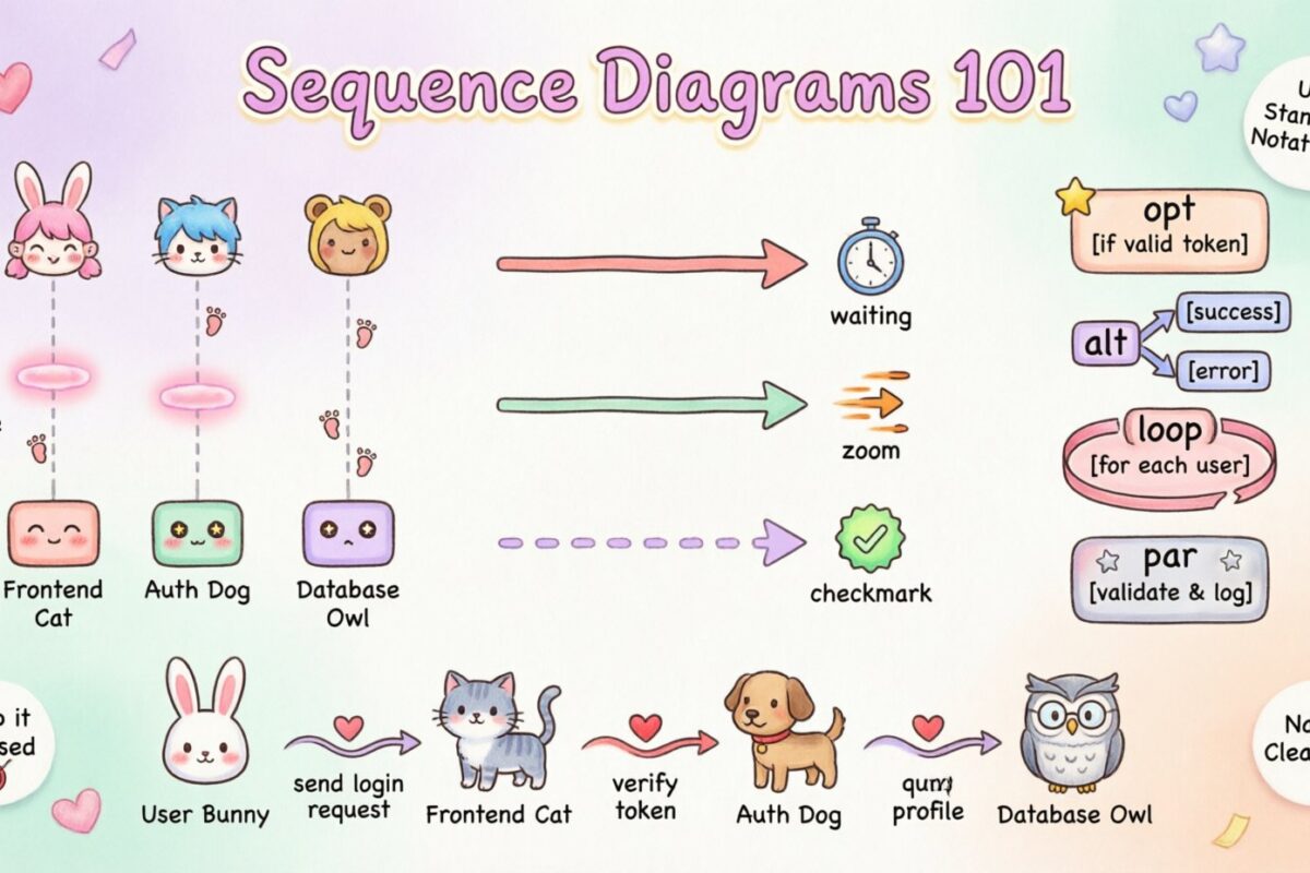 Definitive Overview of Sequence Diagrams for CS Undergraduates