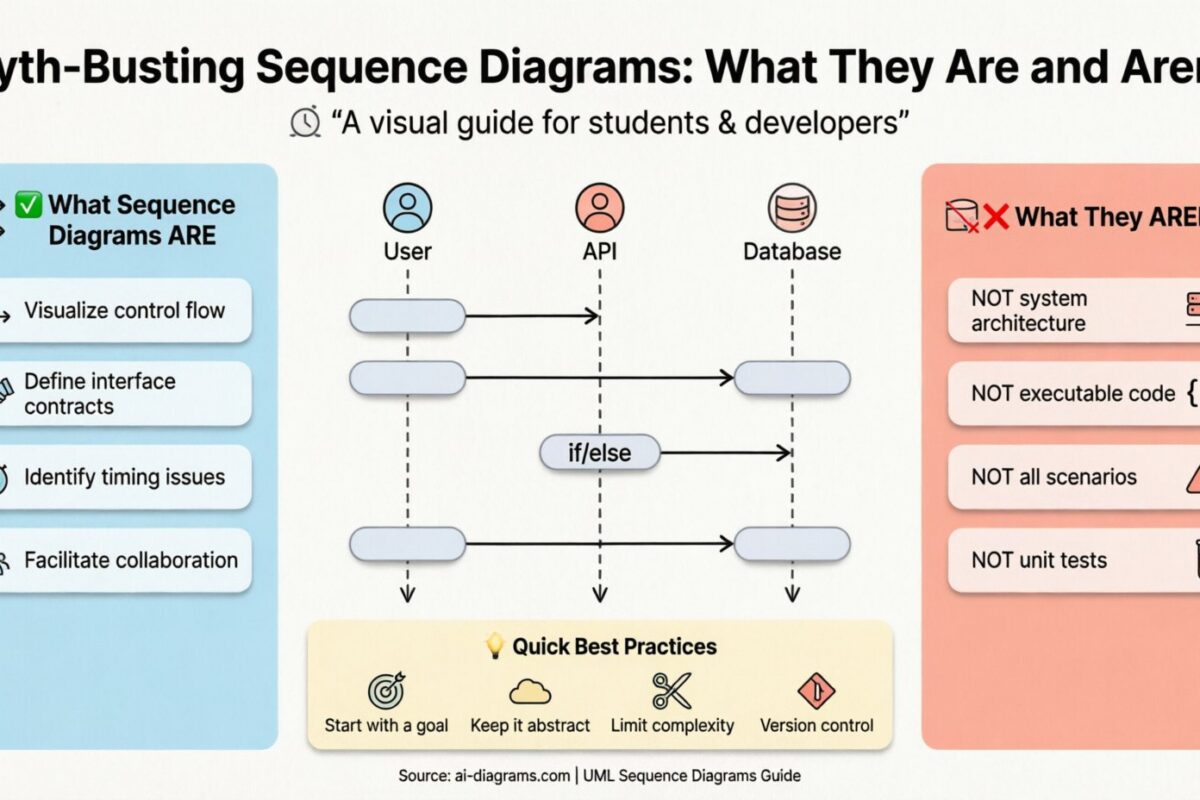 Myth-Busting Sequence Diagrams: What They Are and Aren’t