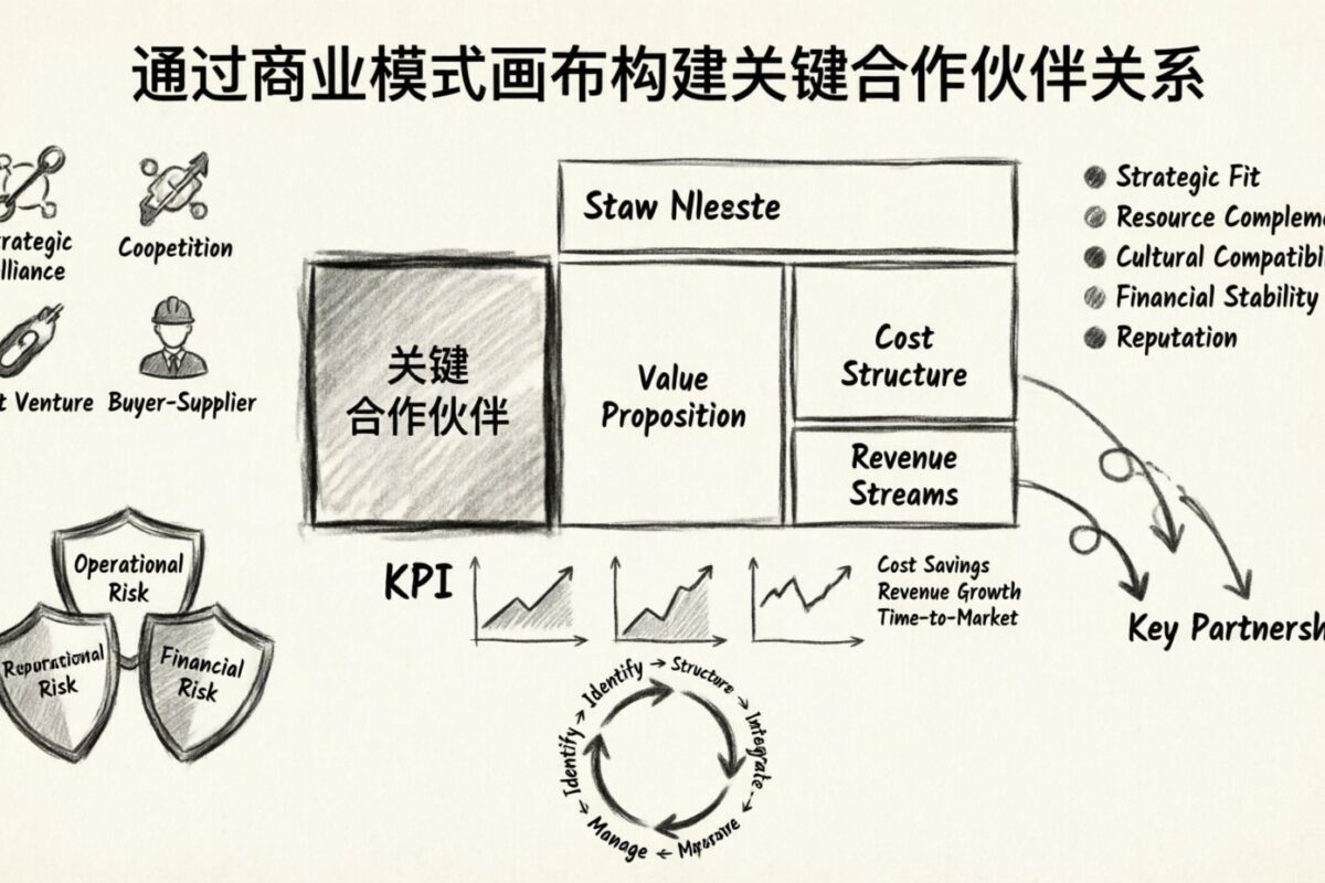 Business Model Canvas Guide: Securing Key Partnerships