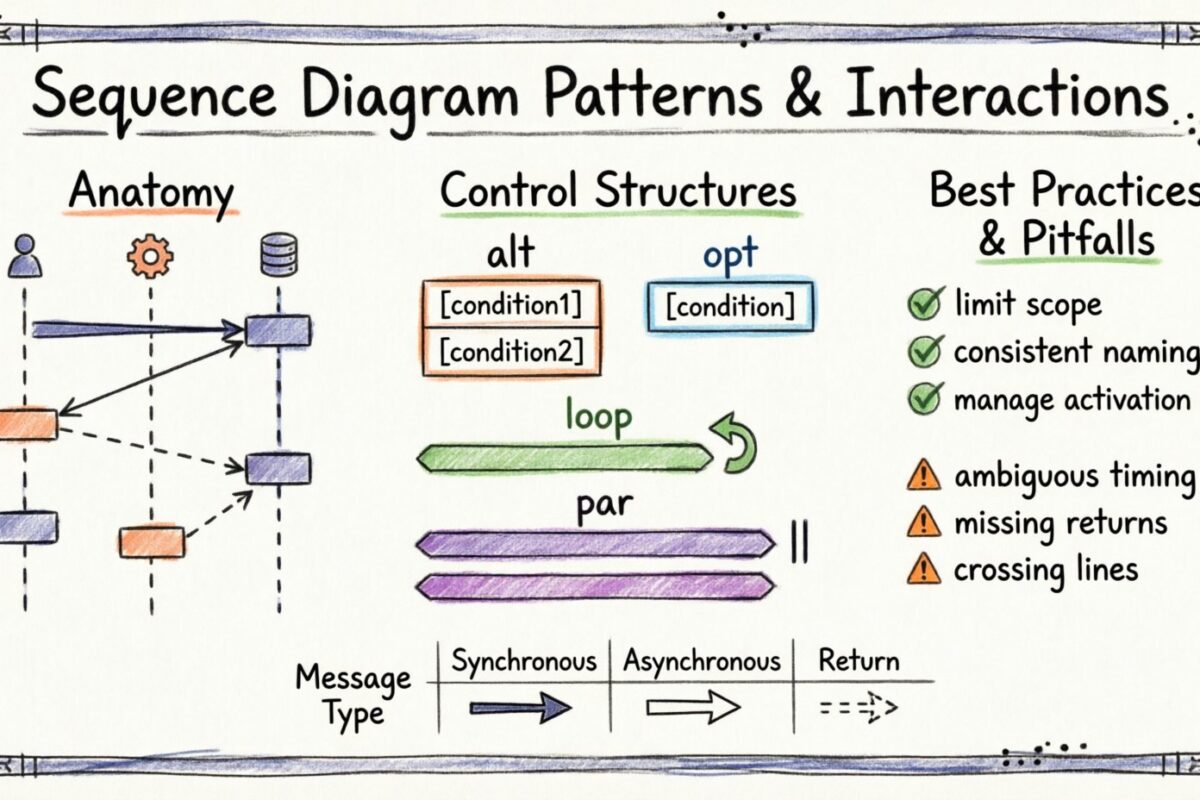 Deep Dive into Sequence Diagram Patterns and Interactions