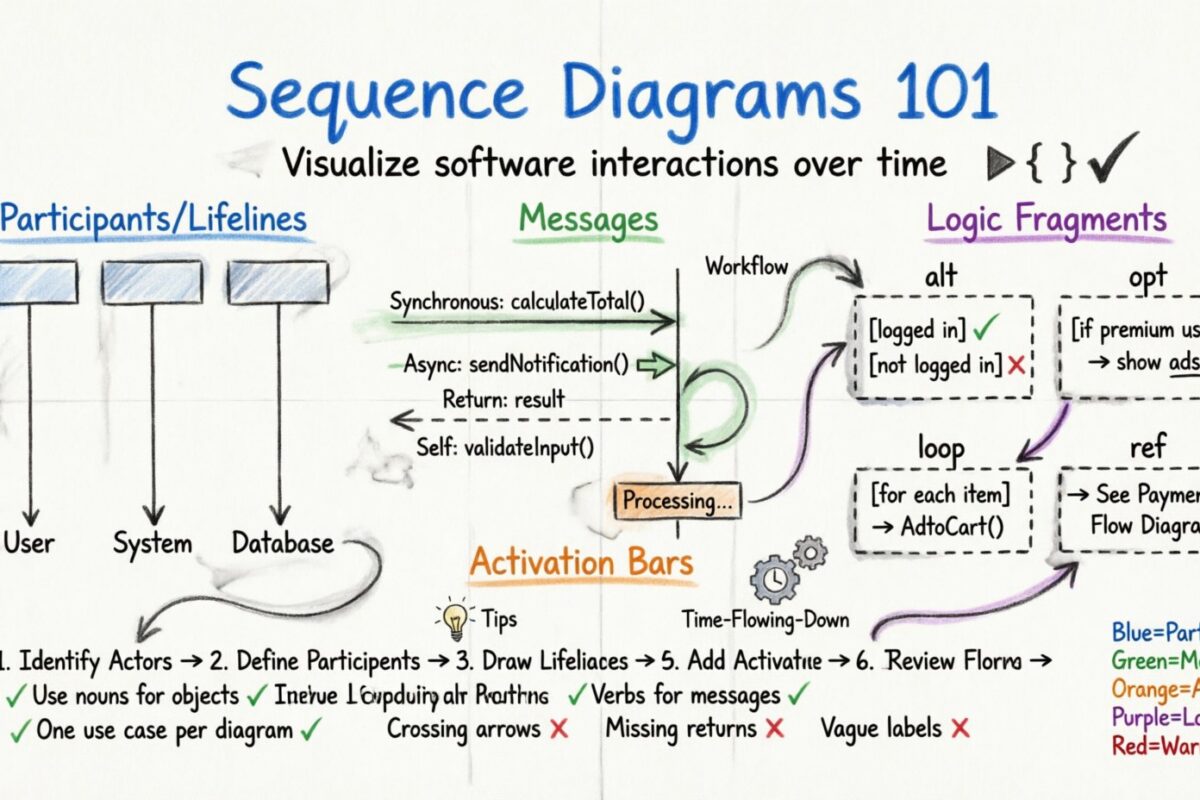 Tutorial: Drawing Your First Sequence Diagram in Minutes
