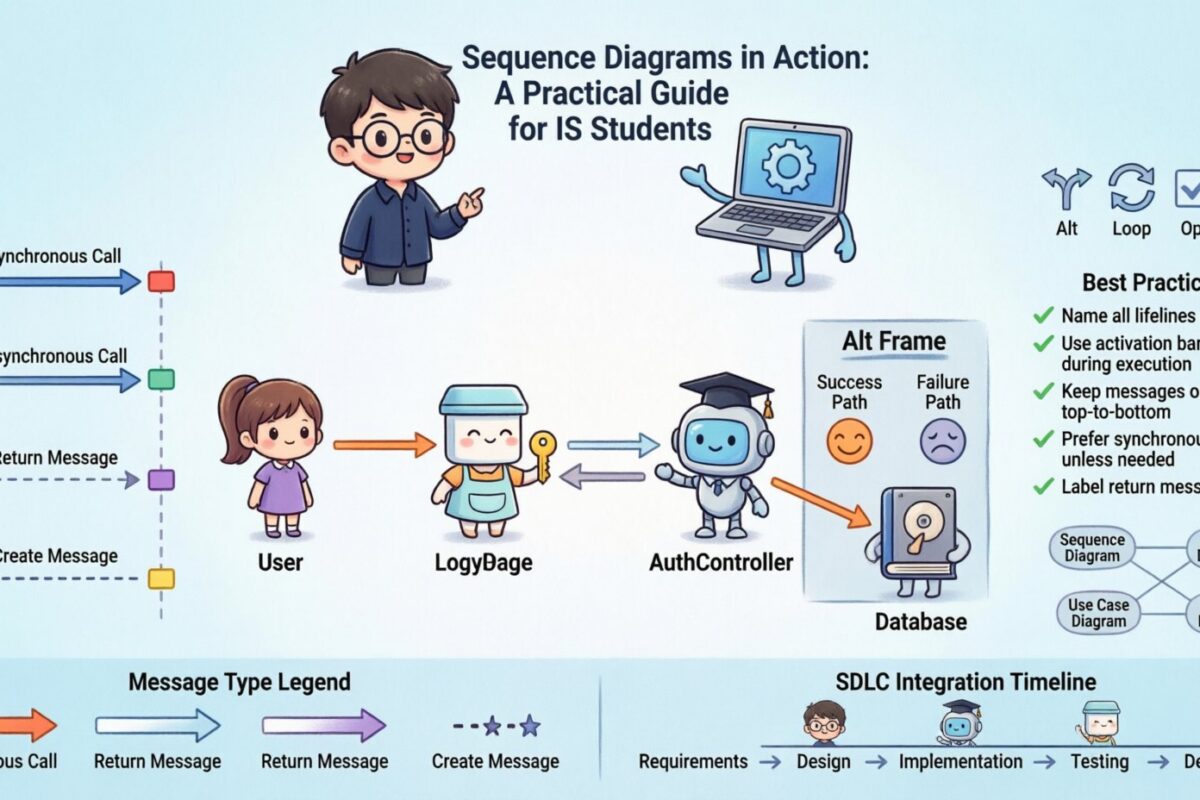Sequence Diagrams in Action: A Practical Guide for IS Students