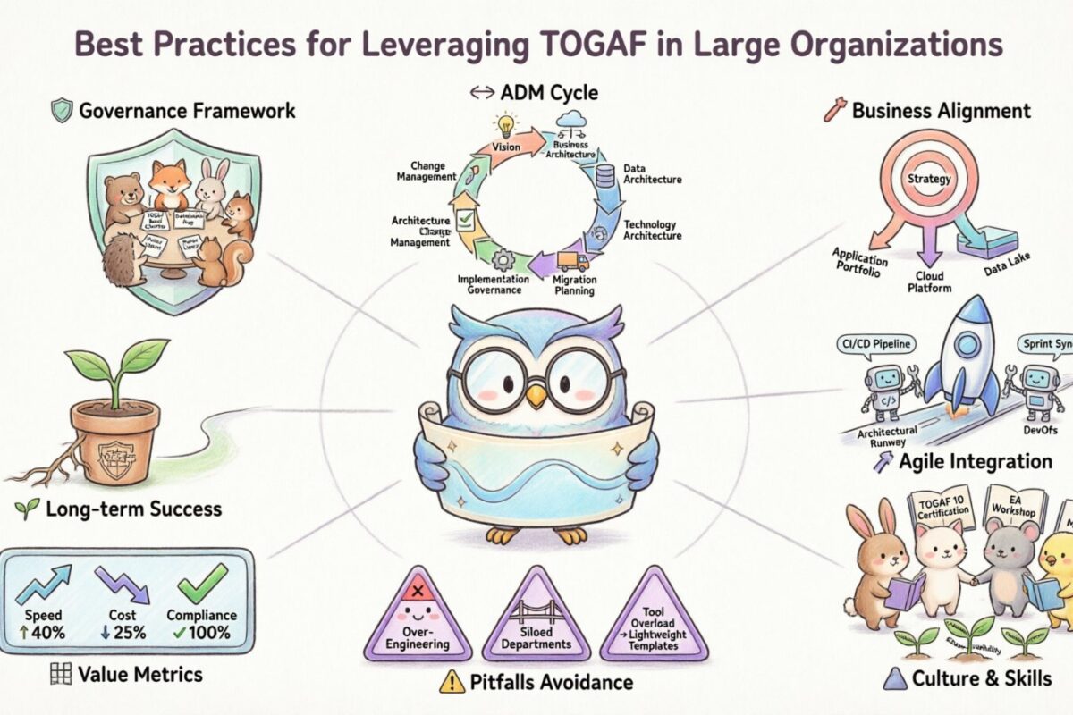 Best Practices for Leveraging TOGAF in Large Organizations Best Practices for Leveraging TOGAF in Large Organizations
