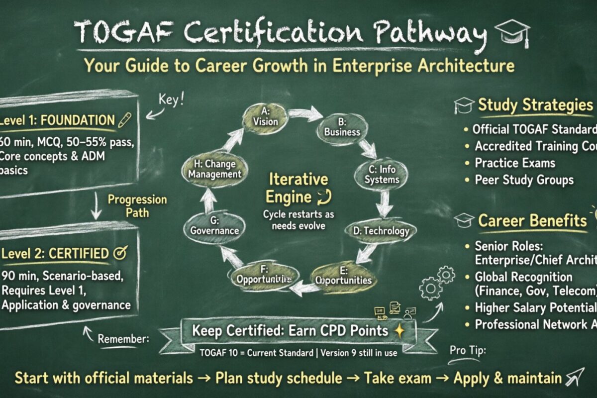 TOGAF Certification Pathway: A Guide for Career Growth TOGAF Certification Pathway: A Guide for Career Growth