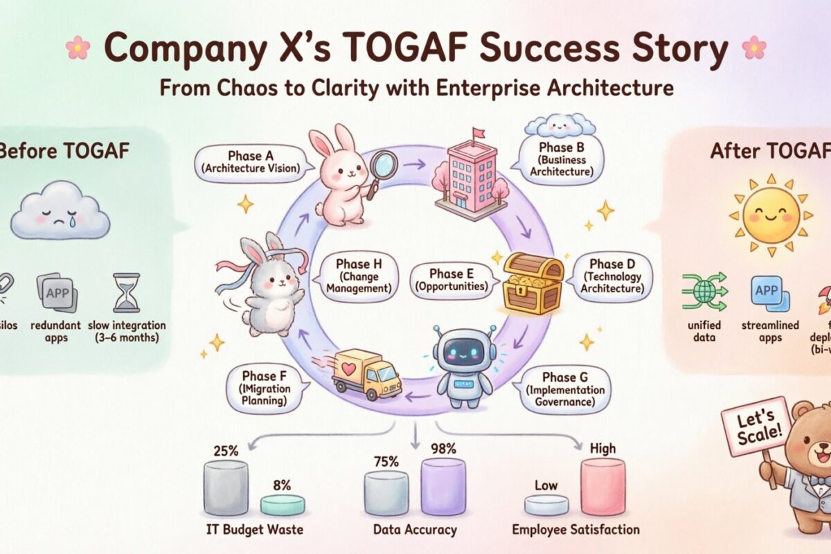 Real-World Case Study: How Company X Scaled with TOGAF
