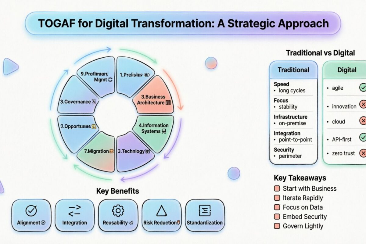 TOGAF for Digital Transformation: A Strategic Approach