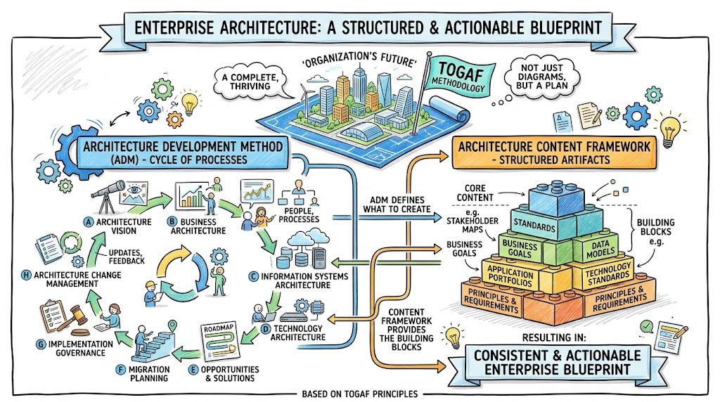TOGAF EA: A Structure & Actionable Blueprint