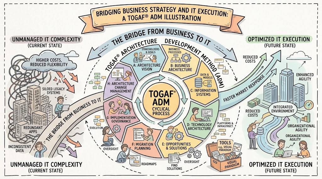 A Comprehensive Guide to TOGAF ADM and Visual Paradigm