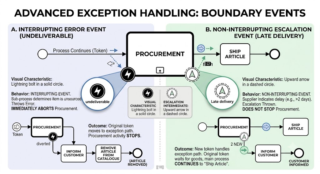 Mastering BPMN Exception Handling: A Deep Dive into Order Fulfillment and Procurement